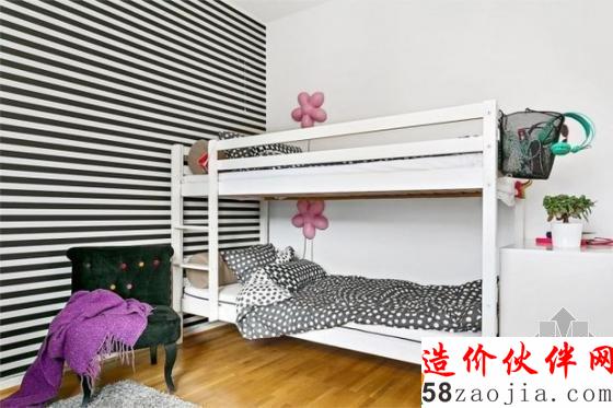 清新色調(diào)!60平尼德蘭花園北歐公寓設(shè)計