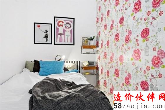 清新色調(diào)!60平尼德蘭花園北歐公寓設(shè)計