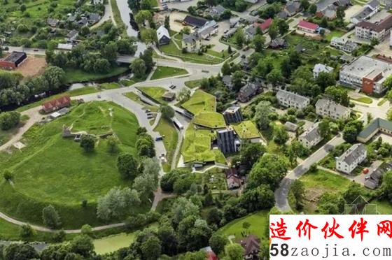 拉脫維亞創(chuàng)新服務(wù)中心鳥(niǎo)瞰圖