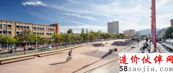 西班牙NOU BARRIS滑板公園