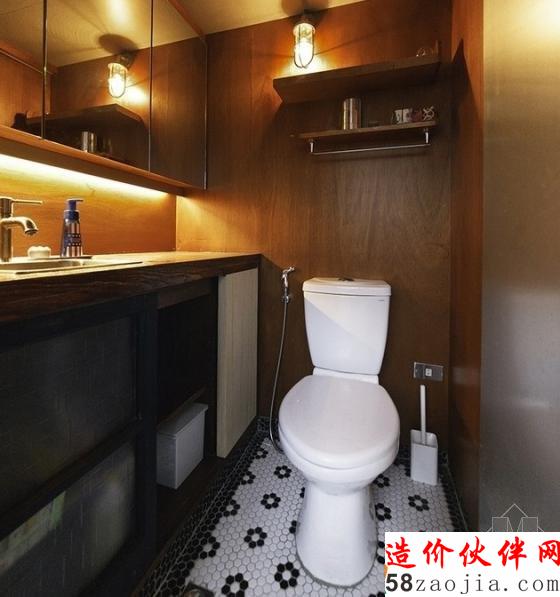 女生也愛工業(yè)風!臺北53平米輕工業(yè)鐵件風公寓