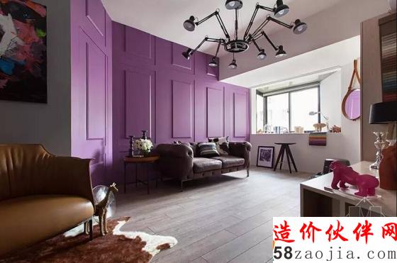 突破傳統(tǒng)!49.5平“開放式”混搭風(fēng)老公寓