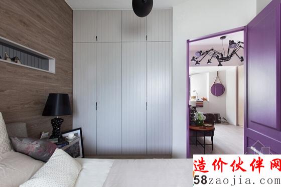 突破傳統(tǒng)!49.5平“開放式”混搭風(fēng)老公寓