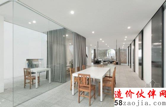 北京三里屯60年老禮堂變身建筑事務所