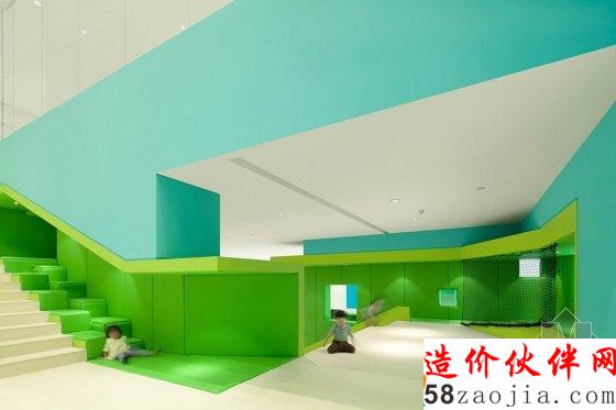 誰(shuí)說(shuō)沒(méi)有樹(shù)就不能綠意盎然 看青島這家早教中心