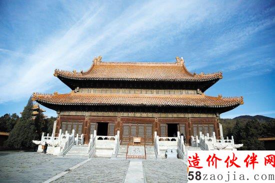 河北遵化,清東陵內(nèi)的慈禧定東陵