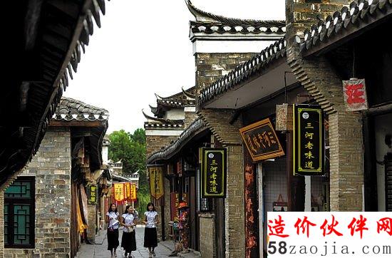 新5A景區(qū)三河古鎮(zhèn)