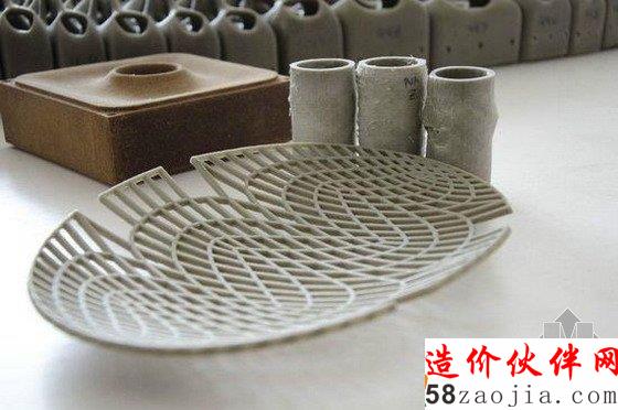 特色構(gòu)筑物----3D打印板做的花朵館