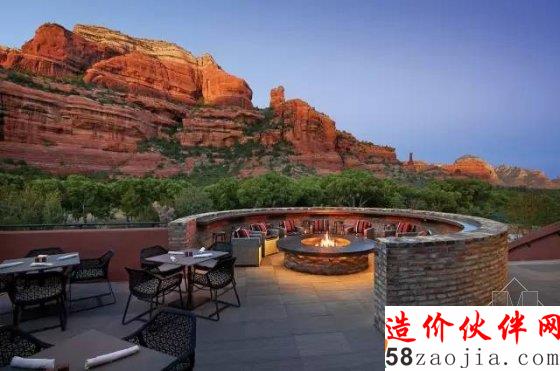 藏在紅色山谷中的酒店 好萊塢大片拍攝地