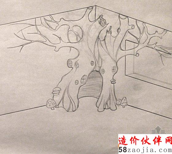 女兒說要童話仙女的大樹 然后老爸就真做了!