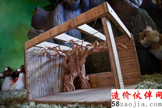 女兒說要童話仙女的大樹 然后老爸就真做了!