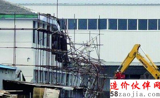 坍塌事故現(xiàn)場