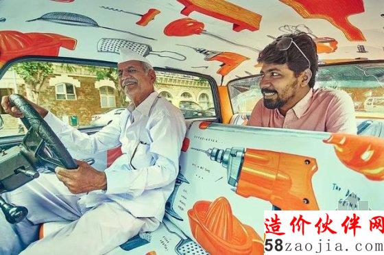 爆改出租車!腦洞大的把風(fēng)景挪到了車內(nèi)