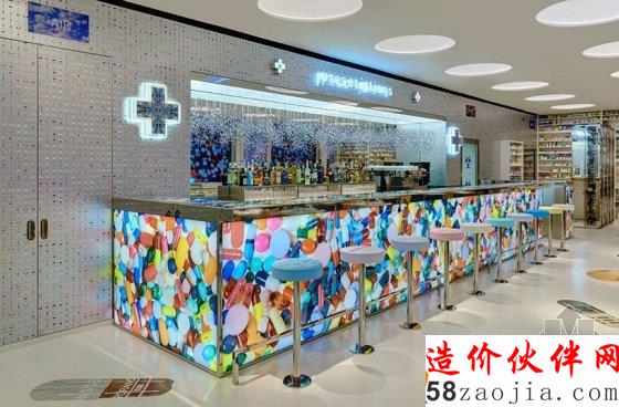 新奇的主題餐廳 竟用藥片進(jìn)行裝飾