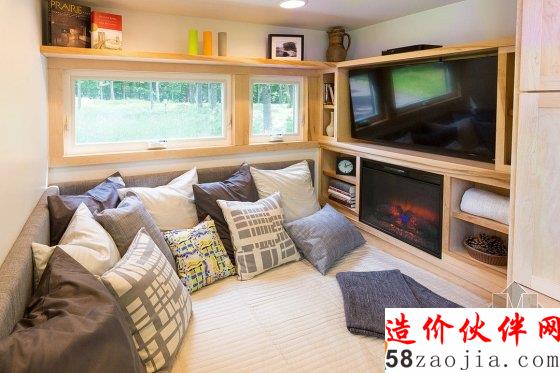 可移動(dòng)的木屋比房車便宜但更像個(gè)家