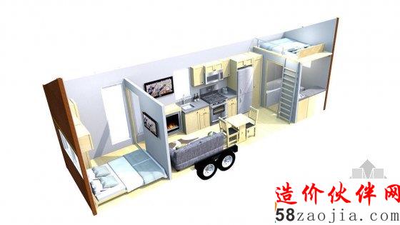 可移動(dòng)的木屋比房車便宜但更像個(gè)家