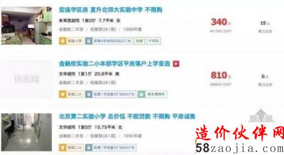 北京學區(qū)房46萬一平 被神秘買家買走屋內(nèi)只能放一張床