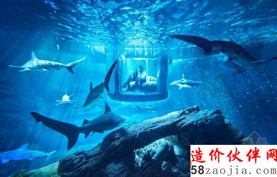 360度全透明水下居所 與鯊魚同居一晚是怎樣的體驗(yàn)?