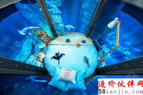 360度全透明水下居所 與鯊魚同居一晚是怎樣的體驗(yàn)?