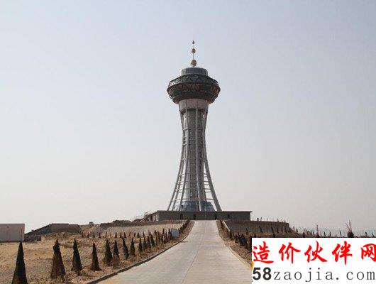 全國最高的沙漠旅游觀光塔在寧夏中衛(wèi)建成