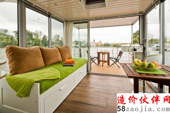 創(chuàng)新游艇 這樣的船屋設(shè)計想試試嗎?