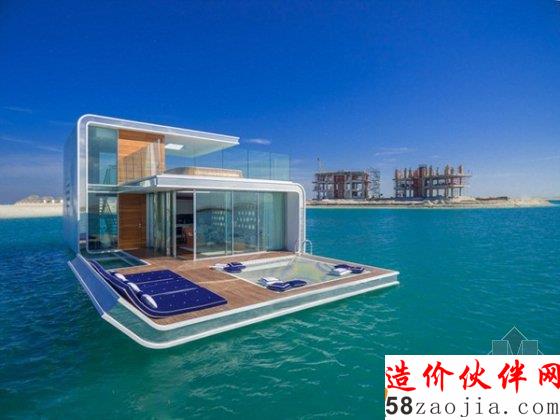 迪拜將斥資1700萬元建水下別墅度假村