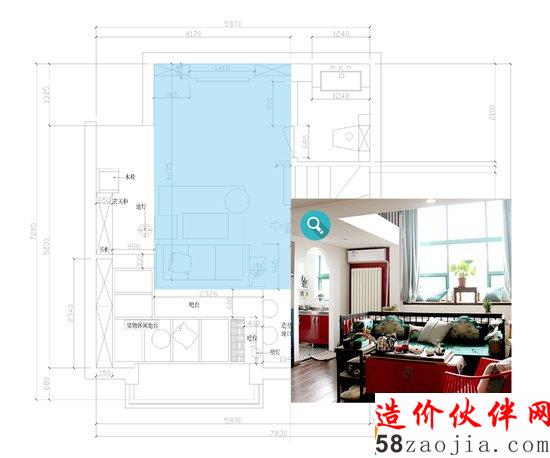80后北漂夫妻的中式情結 7萬打造新中式LOFT
