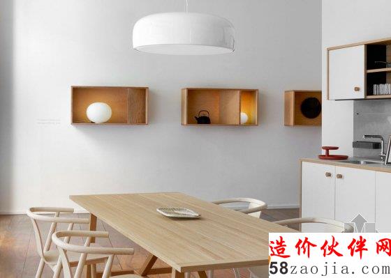 這套簡(jiǎn)潔直觀的廚房系統(tǒng) 用木材營(yíng)造出高級(jí)感