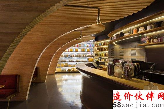 拒絕沉悶不變 這家餐廳的木質(zhì)拱廊設(shè)計值得借鑒