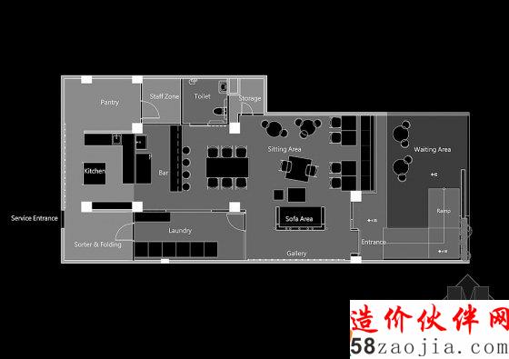 “咖啡廳”撞上“洗衣店”卻是意外的和諧