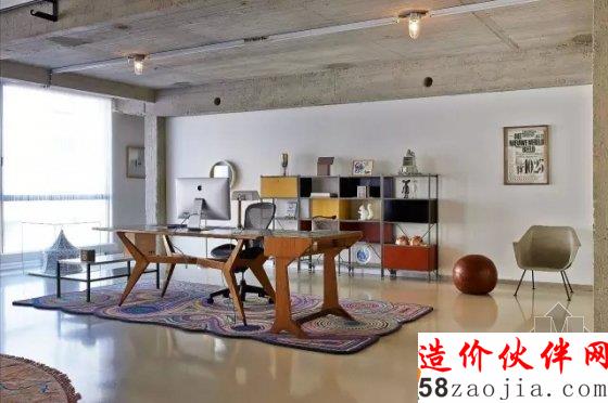 裸露頂 明線(xiàn)管 地坪漆裝修房間也能這么有范