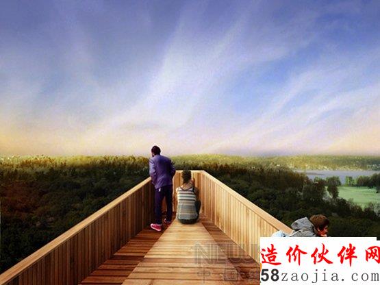 瑞典建筑師將電纜塔改造為“觀光塔”