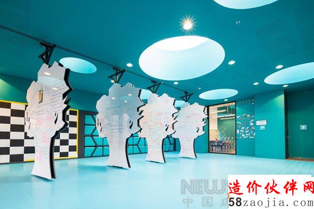 穿梭于色彩中的哥倫比亞校園空間