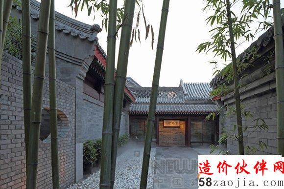 中國(guó)館設(shè)計(jì)師改造四合院成高級(jí)素菜館