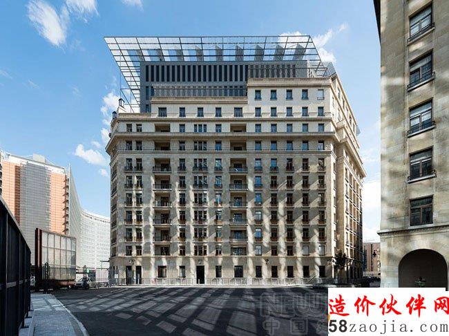 歐盟新總部:保留遺跡并在內(nèi)部孵化了一顆蛋
