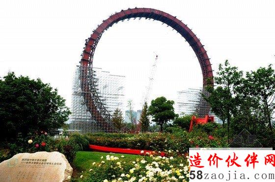 江蘇耗資1.5億建世界最大無輻式摩天輪(組圖)