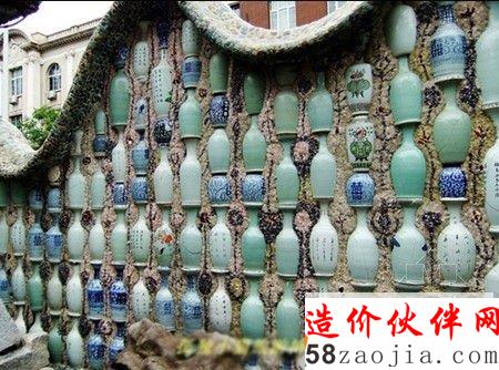 網(wǎng)友曝天津造價(jià)50億古瓷房子 古董裝成的法式洋樓