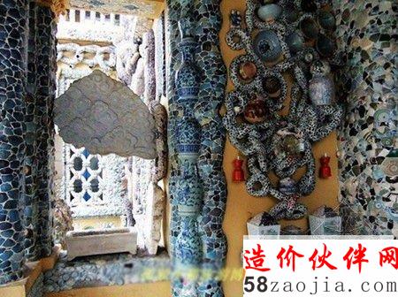 網(wǎng)友曝天津造價(jià)50億古瓷房子 古董裝成的法式洋樓