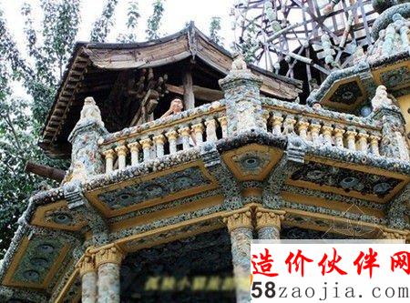 網(wǎng)友曝天津造價(jià)50億古瓷房子 古董裝成的法式洋樓
