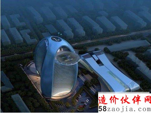 建成后的人民日報(bào)大樓效果圖
