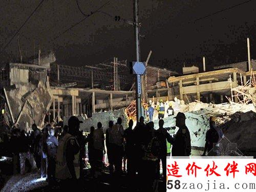 消防人員夜間營救