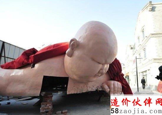 拆之后的“佛攀墻”