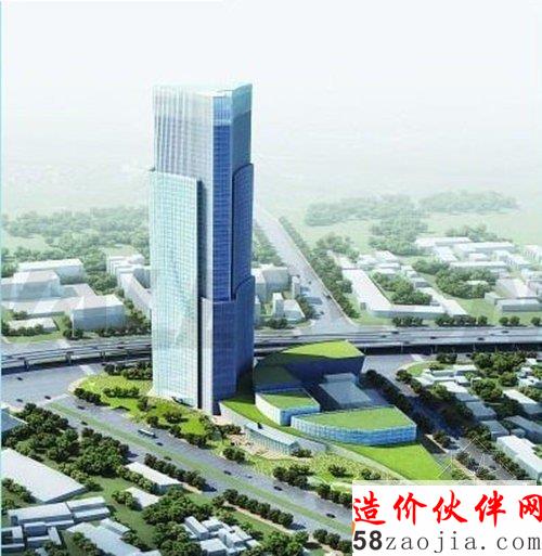 濟南“第一高樓”效果圖