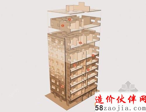 圖為木結(jié)構(gòu)建筑