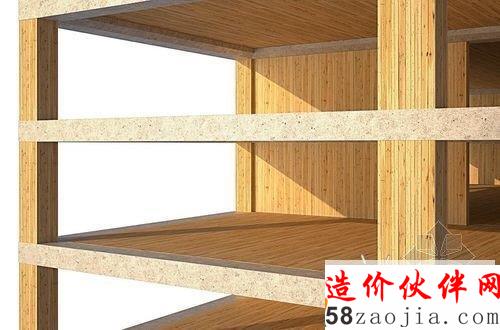 圖為木結(jié)構(gòu)建筑
